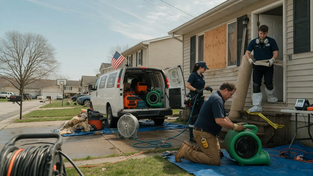 Water Damage Restoration in Blanford, IN near me